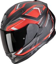 Cască Scorpions Exo 491 Zumo Mat/Negru/Roșu