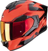 Cască Scorpion Exo 530 Clip Roșu/Negru