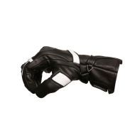 Motorcycle gloves Modeka Miako Black/White