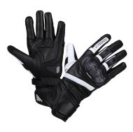 Women's motorcycle gloves Modeka Miako Black/White