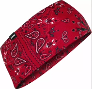 SPORTFLEX Κεφαλόδεσμος BLK/RED/WHT PAISLY