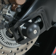 R&G RACING Swingarm Protectors Black Zero SR 14-17 / S 14-17 / DS 14-17