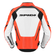 Кожено яке за мотор SPIDI HYPER-V PRO PERFORATED RED/WHITE/BLACK