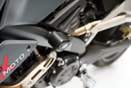 Προστατευτικά R&G RACING Aero σε περίπτωση σύγκρουσης, μαύρα BMW G650X 07