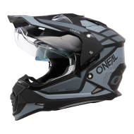 Κράνος Enduro O'NEAL SIERRA II R ΜΑΥΡΟ/ΓΚΡΙ V.24