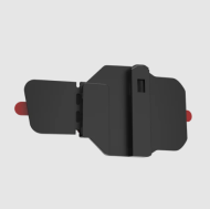 Mounting plate for CARDO Packtalk Pro/Edge/Neo/Custom