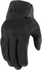 Mănuși de motocicletă ICON TARMAC2 - NEGRE