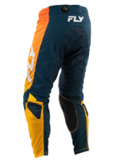 Motocross breeches FLY RACING Kinetic Mesh Navy / Orange