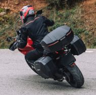 Motorcycle suitcase SHAD SH51 CARBON