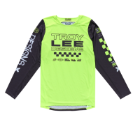 Motocross Jersey TROY LEE DESIGNS GP Pro Air Standard Jersey - Glo Yellow/Black