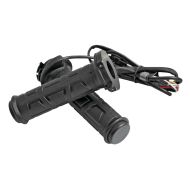 Manere moto cu incalzire 12V Negru - 90536