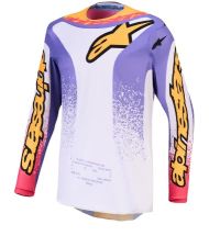 Παιδική φανέλα motocross Alpinestars FLUID DRAG ΛΙΓΟ/ΜΠΛΕ/ΧΡΥΣΟ