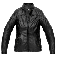Geaca de motociclete din piele de dama SPIDI MACK LADY Neagra