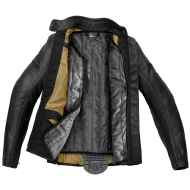 Geaca de motociclete din piele de dama SPIDI MACK LADY Neagra