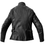 Geaca de motociclete din piele de dama SPIDI MACK LADY Neagra