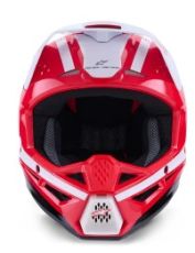 Κράνος μοτοκρός ALPINESTARS SM3 ΘΕΡΜΟΚΡΑΣΙΑ ΚΟΚΚΙΝΟ/ΛΕΥΚΟ/ΜΑΥΡΟ