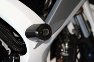 Dopuri de protecție R&G RACING Aero Crash Protectors Negre pentru Suzuki GSX-R600/750