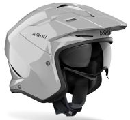 Kаска за скутер AIROH Kombakt Concrete Grey Gloss