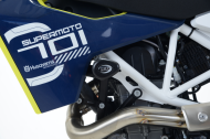 Protecții de protecție R&G RACING Aero Crash Negre Husqvarna 701 Supermoto