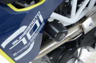 Protecții de protecție R&G RACING Aero Crash Negre Husqvarna 701 Supermoto
