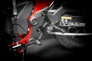 Rear sets AS31 BK GILLES AS31GT3-H14-B