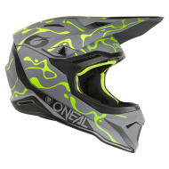Helmet O'NEAL 1SERIES SPLASH GRAY/NEON YELLOW