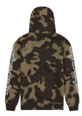 Hanorac cu fermoar și logo TROY LEE DESIGNS - Olive Camo