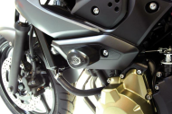Protecții de protecție R&G RACING Aero Crash, negre, pentru Yamaha XJ6 N/S Diversion 10-16