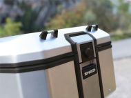 Aluminum motorcycle suitcase SHAD TR37 - 37 liters