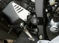 Dopuri de protecție R&G RACING Aero Crash Protectors Albe Kawasaki ZX6R 636 13-25