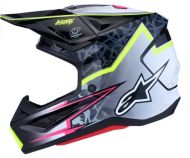 Мотокрос каска ALPINESTARS SM7 BLASTER BLK/GRY/YLW