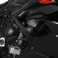 Dopuri de protecție R&G RACING Aero Crash Protectors Negre BMW S1000RR 23-26
