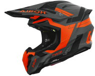 Cască motocross AIROH TWIST 3 DYNASTY PORTOCALIU MAT