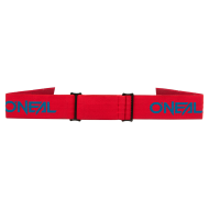 Motocross Goggles O'NEAL B-33 BOLD RED/BLUE - RADIUM RED