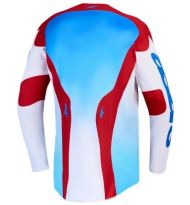Φανέλα μοτοκρός ALPINESTARS RACER HUNT ΛΕΥΚΟ/ΚΟΚΚΙΝΟ/ΜΠΛΕ