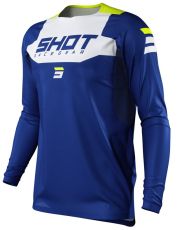 Tricou Motocross SHOT Chase Navy