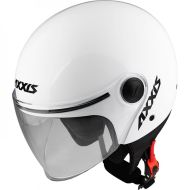 CASCĂ DE SCUTER AXXIS SQUARE S ALB SOLID