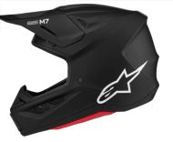 Κράνος μοτοκρός ALPINESTARS SM7 ΜΑΥΡΟ-ΜΑΤ