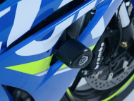 Dopuri de protecție R&G RACING Aero Crash Protectors Negre Suzuki GSX-R1000 17-21