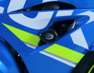 Dopuri de protecție R&G RACING Aero Crash Protectors Negre Suzuki GSX-R1000 17-21