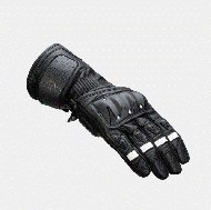 Mănuși din piele KNOX Oulton MK2 – negru/alb