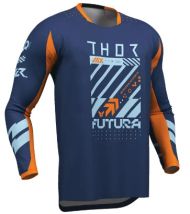 Motocross Jersey THOR LAUNCHMODE FUTURA NV/ORG