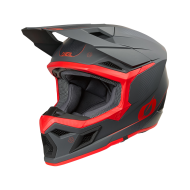 Cască motocross O'NEAL 3SERIES E-STROKE GRI/ROȘU
