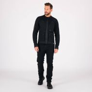 Καλοκαιρινό μπουφάν μοτοσικλέτας KNOX TOR BLACK