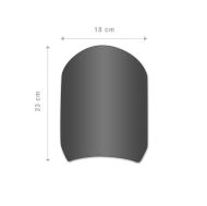 Mică neagră pentru motocicletă clasică din aluminiu BARRACUDA Benelli Leoncino