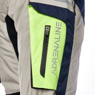 Pantaloni moto textile ADRENALINE CAMELEON 2.0 BEIGE/MARINE