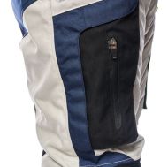Pantaloni moto textile ADRENALINE CAMELEON 2.0 BEIGE/MARINE