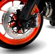 Προστατευτικά πιρουνιού R&G RACING CFMOTO 800MT / HUSQ NORDEN 901 για τάπες ασφάλισης άξονα