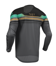 Motocross jersey THOR LAUNCHMODE VENTED RAPTOR BLACK/CHAR