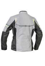 Geacă de motocicletă textilă Lindstrands Backafall Gri/negru